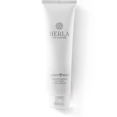 Herla Infinite White, Microdermabrasion Whitening Facial Peeling (Peeling do twarzy z efektem mikrodermabrazji)