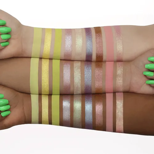 Huda Beauty Neon Obsessions, Neon Green Eyeshadow Palette (Paleta cieni do powiek) - 2