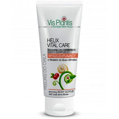Vis Plantis Helix Vital Care, Kremowy peeling do ciała z efektem wyszczuplania `Żurawina+Zielona Herbata+Body 3 Complex+Poly-Helixan` - 2