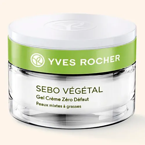Yves Rocher Sebo Pure Vegetal, Gel - Creme Zero Defaut (Żel - krem przeciw niedoskonałościom) - 3