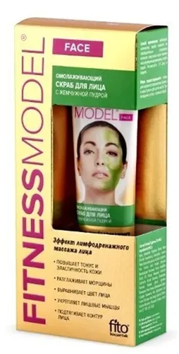Fitokosmetik Fitness Model, Odmładzający scrub do twarzy z pudrem perłowym
