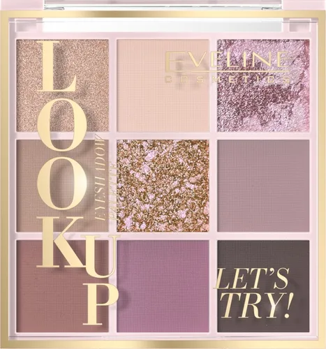 Eveline Cosmetics Look Up, Let's Try  Eyeshadow Palette (Paleta cieni do powiek)