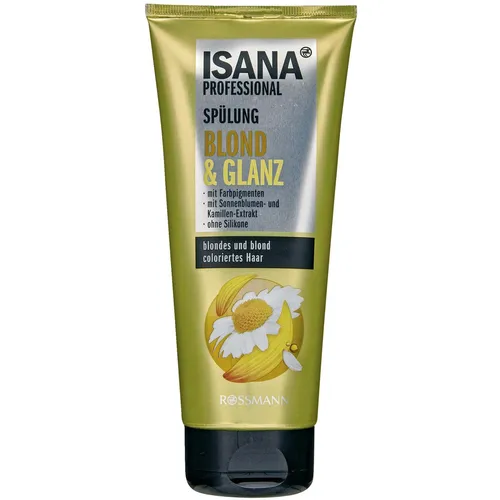 Isana Professional, Farbglanz Blond [Blond & Glanz], Spulung (Odżywka do włosów blond i farbowanych na blond) - 1