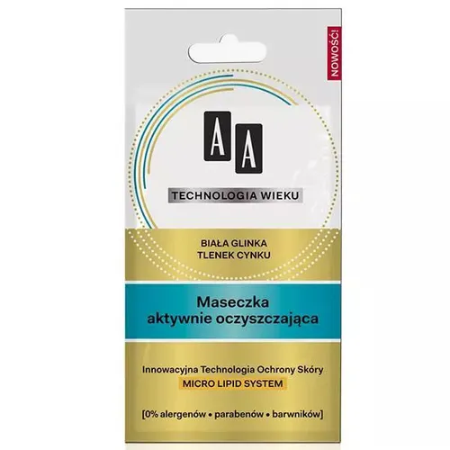 AA Technologia Wieku, Maseczka aktywnie oczyszczająca