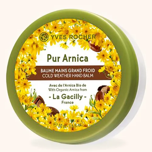 Yves Rocher Pur Arnica, Baume Mains Grand Froid (Balsam ochronny do rąk z masłem karite)