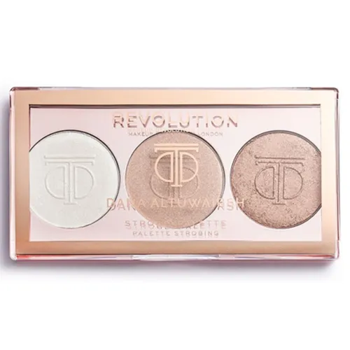 Revolution Beauty (Makeup Revolution) Makeup Revolution x Dana  Al Tuwarish, Strobe Palette (Paleta rozświetlaczy)