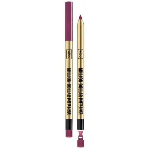 Wibo Million Dollar Matte Liner (Matowa kredka do ust z temperówką) - 2