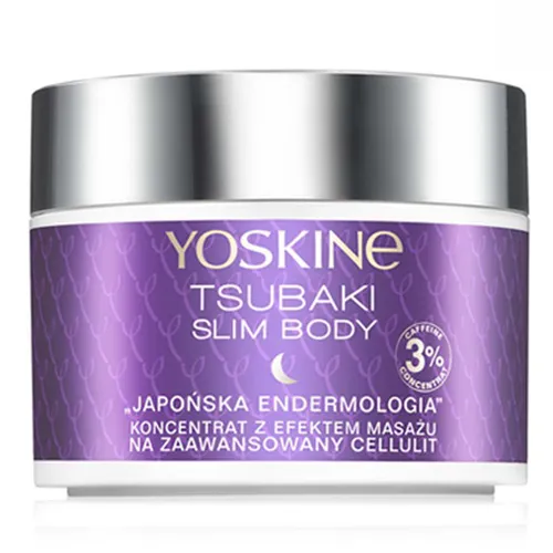 Yoskine Tsubaki Slim Body, Koncentrat z efektem masażu na zaawansowany cellulit `Japońska Endermologia`