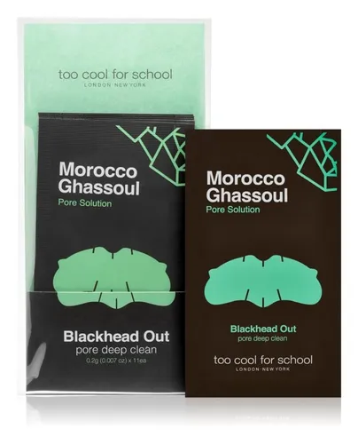 Too Cool For School Morocco Ghassoul Pore Solution (Plastry oczyszczające na nos)