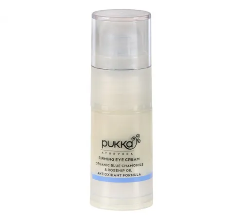 Pukka Firming Eye Cream (Ujędrniający krem pod oczy z błękitnym rumiankiem i dziką różą)
