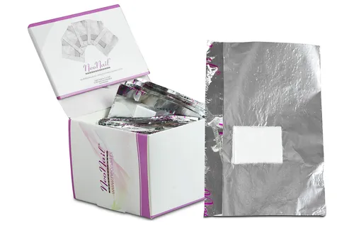 NeoNail Foil Nail Wraps (Folie do usuwania lakieru hybrydowego) - 2
