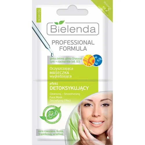 Bielenda Professional Formula, Oczyszczająca maseczka wygładzająca