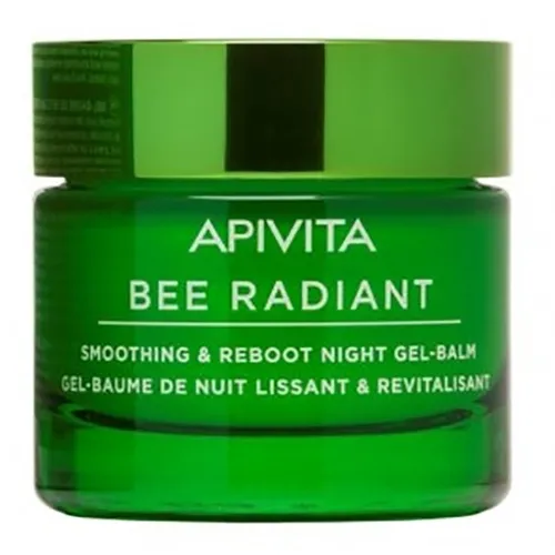 Apivita Bee Radiant Smoothing & Reboot Night Gel-Balm (Krem -żel do twarzy na noc)