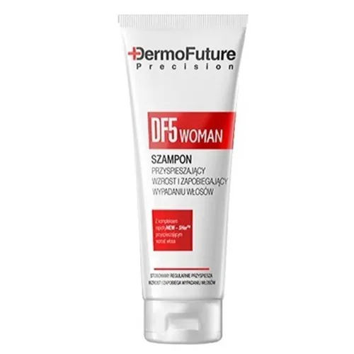 Dermofuture Precision DF5 Woman, Szampon przyspieszający wzrost i zapobiegający wypadaniu włosów
