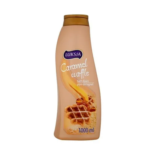 Luksja Caramel Waffle, Bath Foam (Płyn do kąpieli)