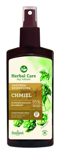 Herbal Care Odżywka ekspresowa do włosów matowych bez objętości `Chmiel`