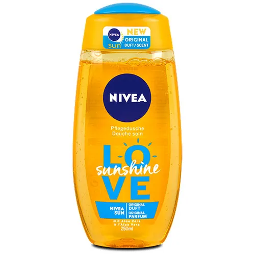 Nivea Love Sunshine, Żel pod prysznic