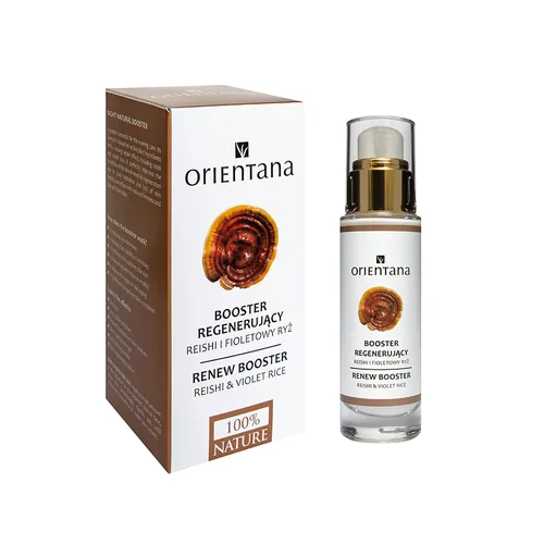 Orientana Booster regenerujący na noc `Reishi i fioletowy ryż` - 2