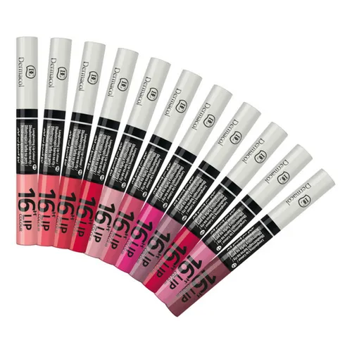 Dermacol 16H Lip Colour Longlasting 2 in 1 (Pomadka i błyszczyk do ust) - 2