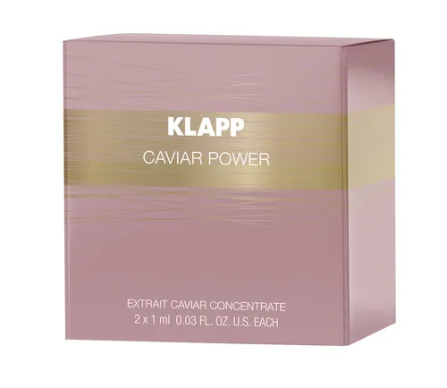 Klapp Cosmetics Caviar Power, Extrair de Caviar Concentrate (Ampułki do twarzy) - 2