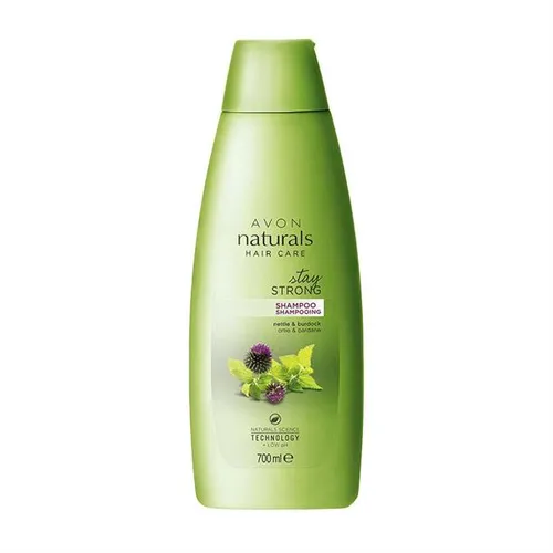 Avon Naturals Herbal, Nourishing Shampoo Nettle & Burdock [Naturals, Hair Care Stay Strong Shampoo Nettle & Burdock] (Szampon odżywczy do włosów słabych i łamliwych `Pokrzywa i łopian`) - 2