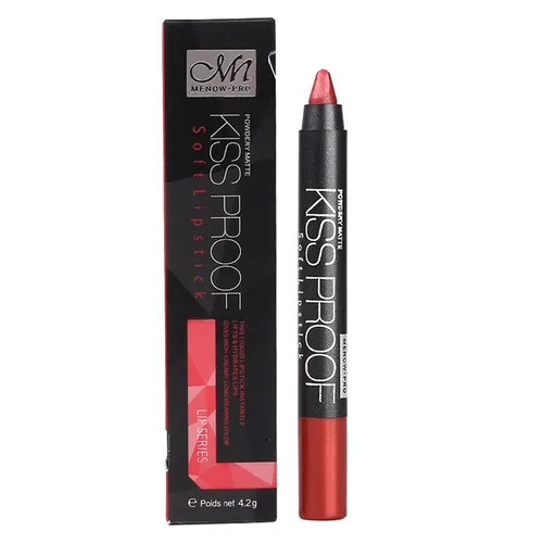 Menow Pro Kiss Proof, Soft Lipstick Powery Mate (Matowa pomadka do ust wkredce)