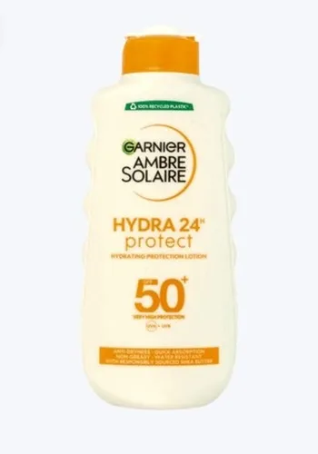 Garnier Ampre Solaire, Protection  Lotion  24h Hydration SPF 50+ (Balsam ochronny o nawilżającej formule) - 1