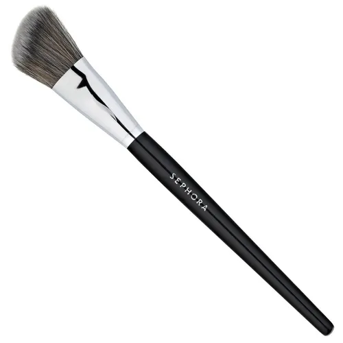 Sephora Collection, PRO Angled Blush Brush #49 (Profesjonalny pędzel do różu nr 49)