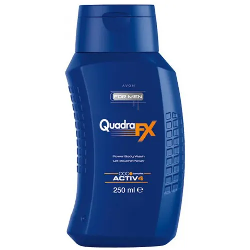 Avon For Men, QuadraFX, Power Body Wash (Żel pod prysznic)
