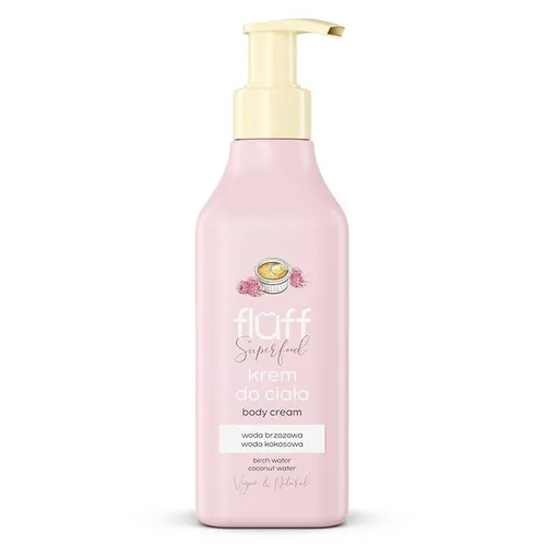 Fluff Superfood, Raspberry Burlee  Body Cream (Krem do ciała `Malinowe Burlee`)