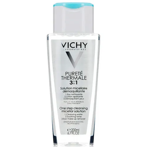 Vichy Purete Thermale, Solution Micellaire Apaisante (Płyn micelarny do demakijażu 3 w 1)