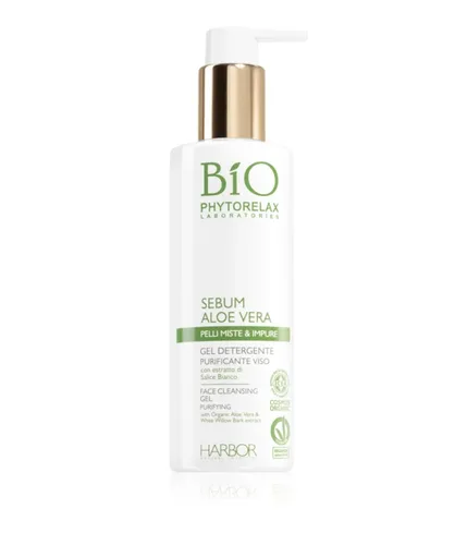 Phytorelax Bio Sebum Aloe Vera Face Cleansing Gel (Preparat do oczyszczania skóry twarz)