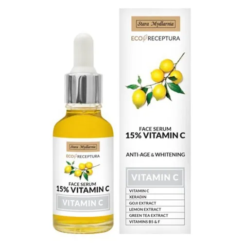 Stara Mydlarnia ECO Receptura Vitamin C, Aktywne skoncentrowane serum do twarzy z witaminą C - 2