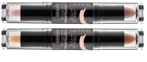 Catrice Prime and Fine Contouring Duo Stick (Rozświetlacz i bronzer w sztyfcie)