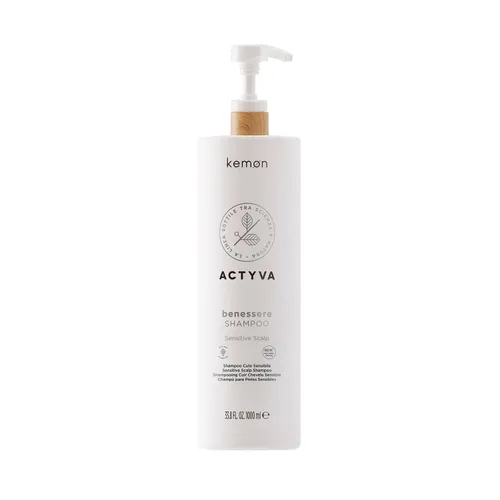 Kemon Actyva Benessere Shampoo (Aksamitny szampon do włosów i ciała)