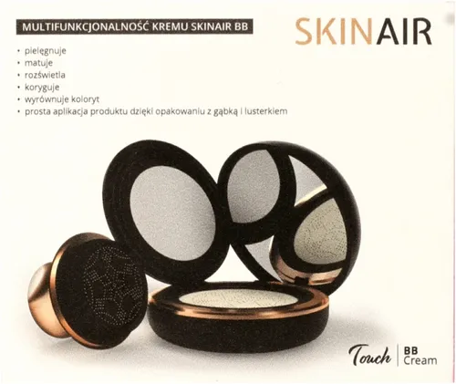 Hiskin Skin Air, Touch BB Cream (Multifunkcjonalny krem BB) - 2