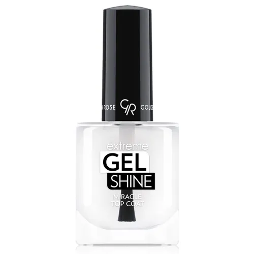 Golden Rose Extreme Gel Shine Miracle Top Coat (Żelowy utwardzacz do paznokci)