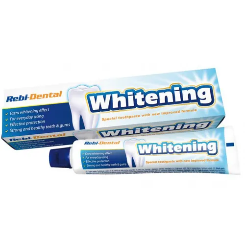 Rebicek Rebi-Dental Whitening Toothpaste (Pasta z efektem wybielającym)