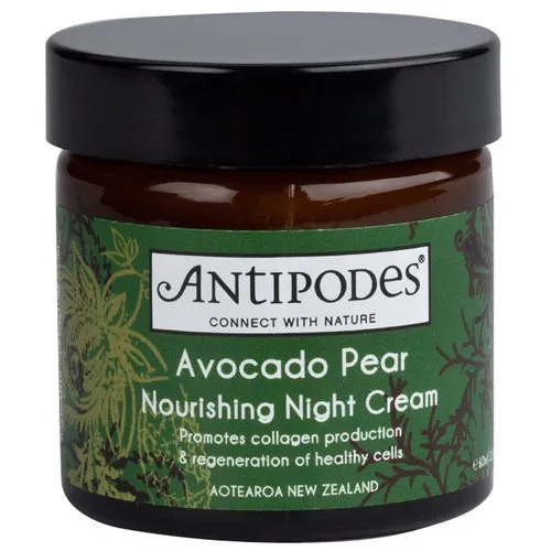 Antipodes Avocado Pear, Nourishing Night Cream (Odżywczy krem na noc z olejem z awokado)