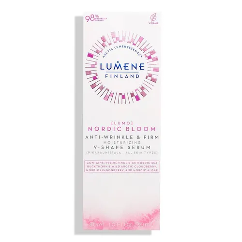 Lumene [Lumo] Nordic Bloom,  Anti-wrinkle & Firm Moisturizig V-Shape Serum (Przeciwzmarszczkowo-ujędrniające serum)