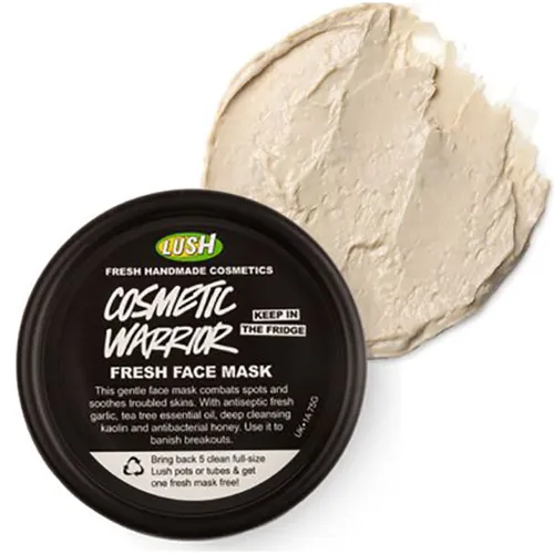 Lush Cosmetic Warrior (Maseczka oczyszczająco - łagodząca do twarzy)