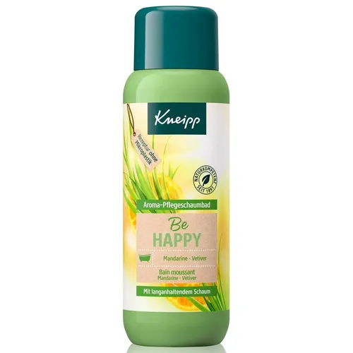 Kneipp Aroma-Pflegeschaumbad Be Happy (Aromatyczny płyn do kąpieli o zapachu mandarynki i wetiweru)