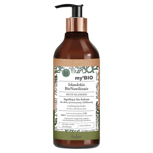 my'Bio Łagodzący bio-balsam do skóry przesuszonej i delikatnej `Islandzkie BioNawilżenie`
