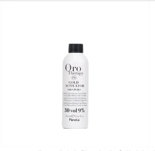 Fanola Oro Therapy, Gold Activator (Aktywator do koloryzacji w kremie 9% 30vol)
