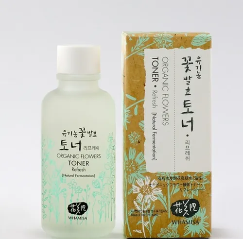Whamisa Organic Flowers, Toner Refresh (Odświeżający tonik do twarzy) - 2