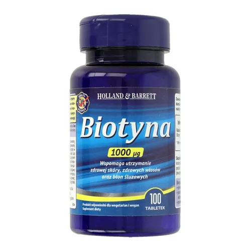 Holland & Barrett Biotyna 1000 µg,