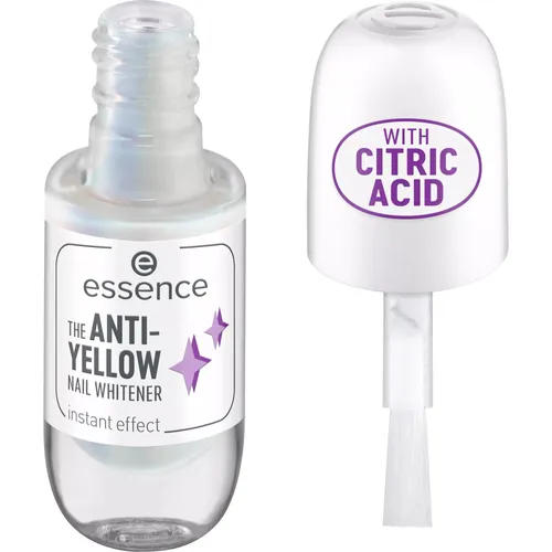 Essence The Anti-Yellow Nail Whitener (Lakier wybielający zapobiegający żółknięciu płytki)
