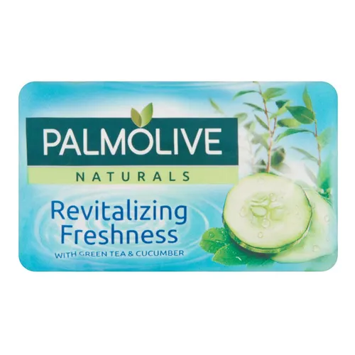 Palmolive Naturals, Revitalizing Freshness Soap (Mydło w kostce z zieloną herbatą i ekstraktem z ogórka) - 2