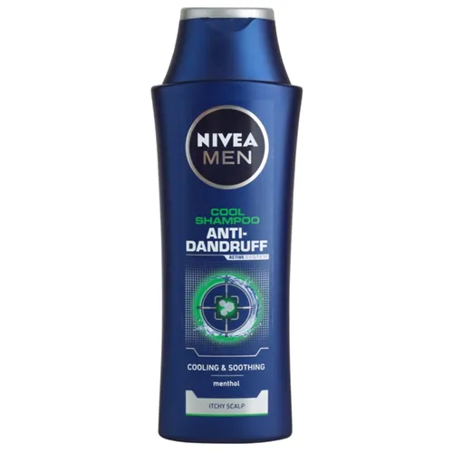 Nivea Men, Cool, Anti-dandruff Shampoo (Szampon przeciwłupieżowy do skóry wrażliwej)