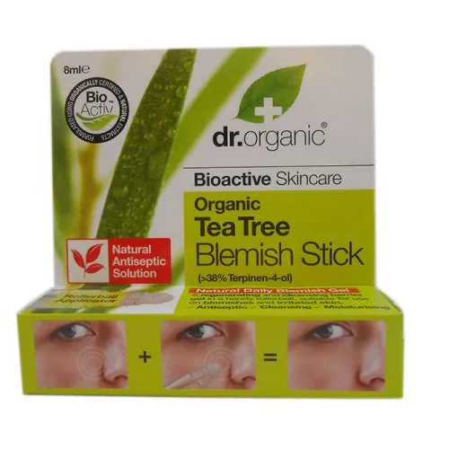 Dr.Organic Tea Tree Blemish Stick (Punktowy żel na wypryski)